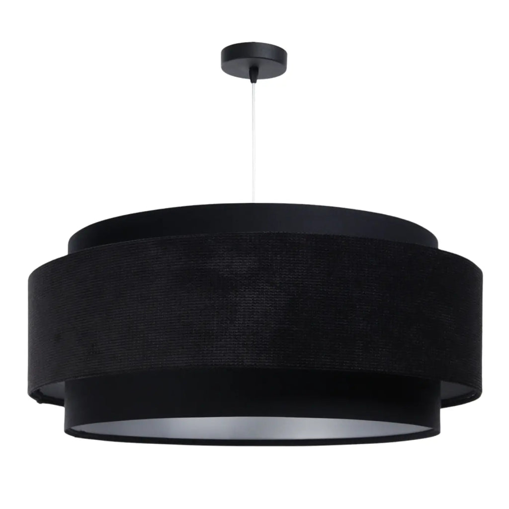 Suspension Luminaire | DOBLO CLASSIC (Noir/Argent)