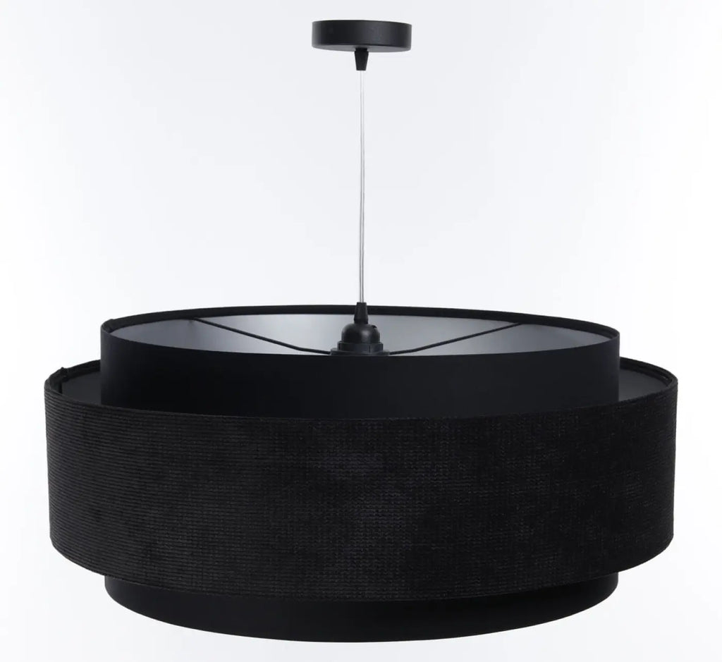 Suspension Luminaire | DOBLO CLASSIC (Noir/Argent)