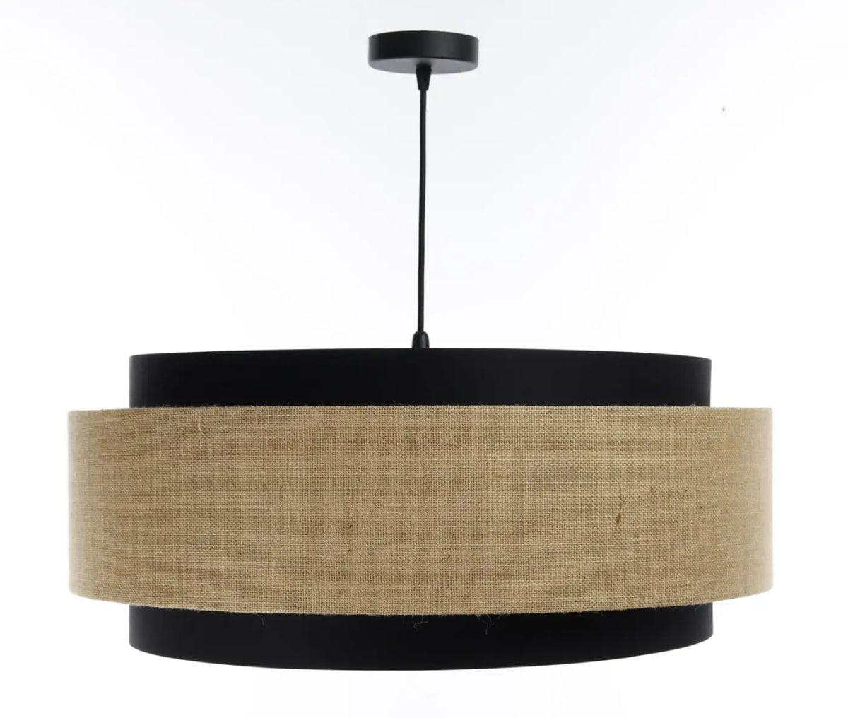 Suspension Luminaire | DOBLO CLASSIC (Noir /Beige/Ecru)