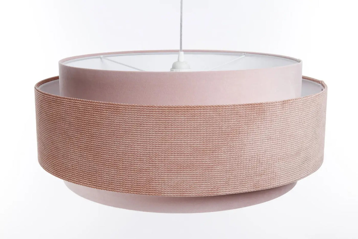 Suspension Luminaire | DOBLO CLASSIC (Rose Pâle/Blanc)