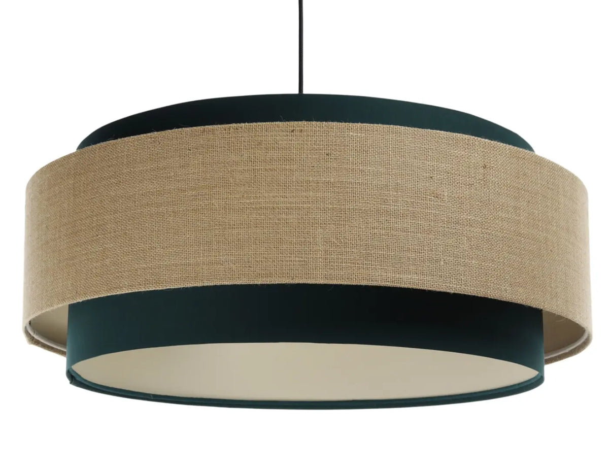 Suspension Luminaire | DOBLO CLASSIC (Vert /Beige/Ecru)