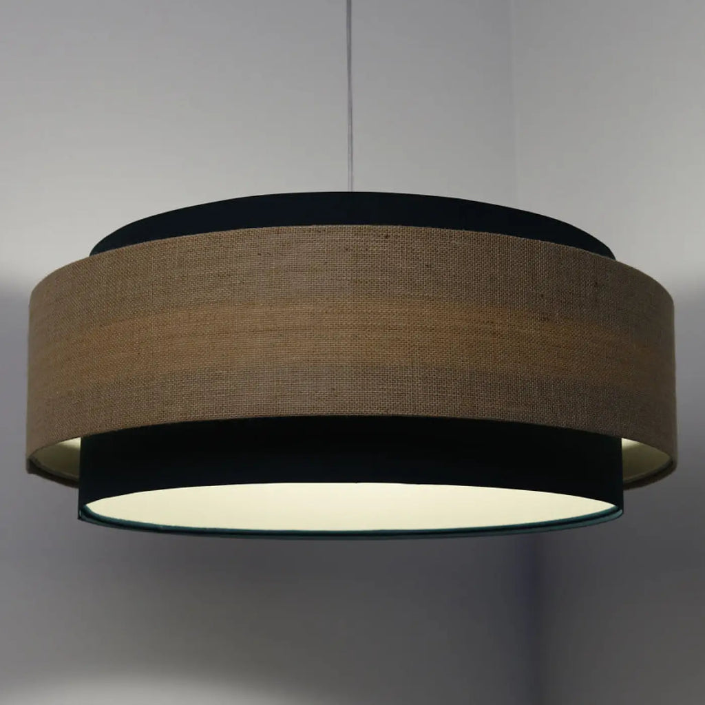 Suspension Luminaire | DOBLO CLASSIC (Vert /Beige/Ecru)