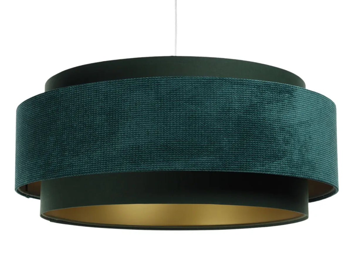 Suspension Luminaire | DOBLO CLASSIC (Vert/Doré)