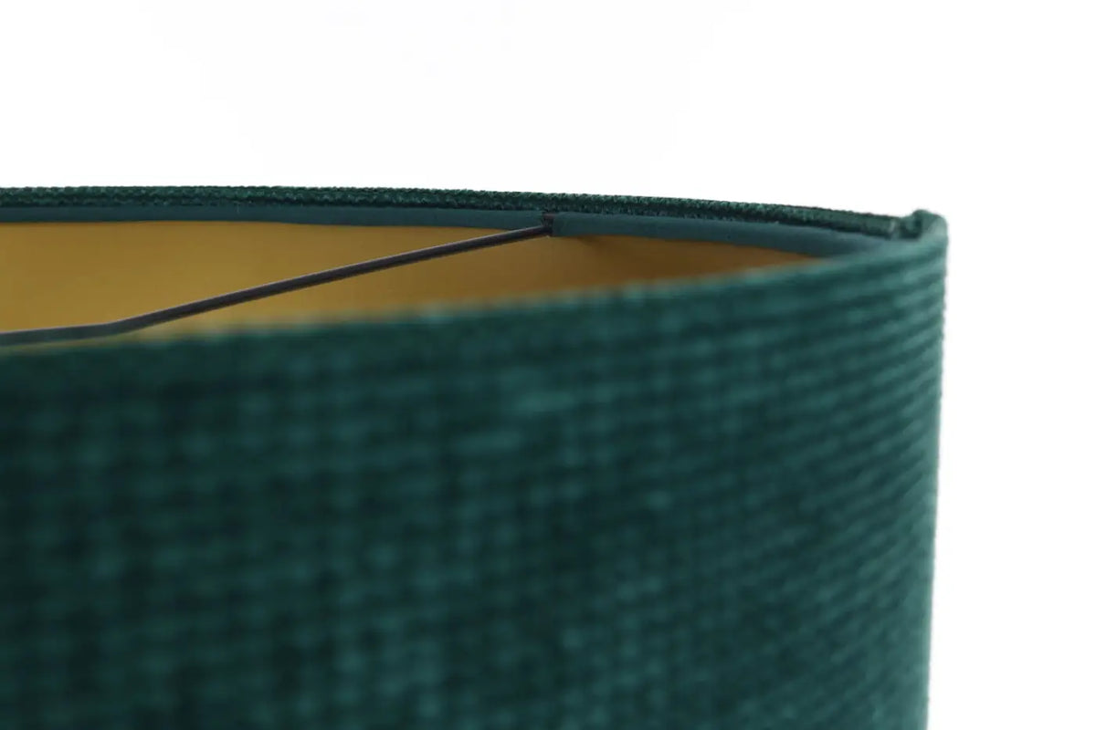 Suspension Luminaire | GLAMOUR STRUCTURAL VELOUR (Vert/Doré)
