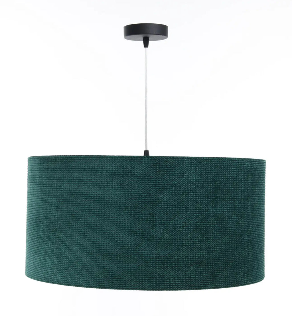 Suspension Luminaire | GLAMOUR STRUCTURAL VELOUR (Vert/Doré)