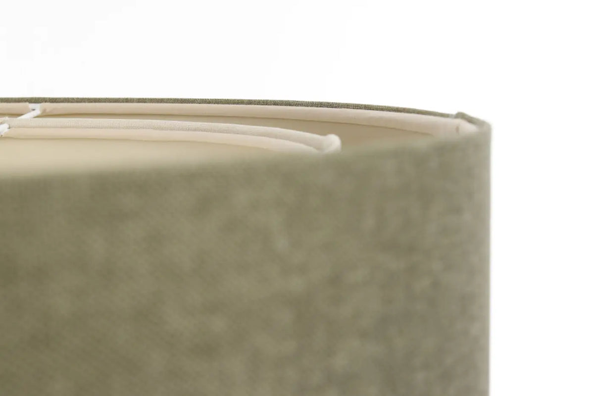 Suspension Luminaire | DUO BOHO ELEGANT (Vert Gris/Crème/Ecru)