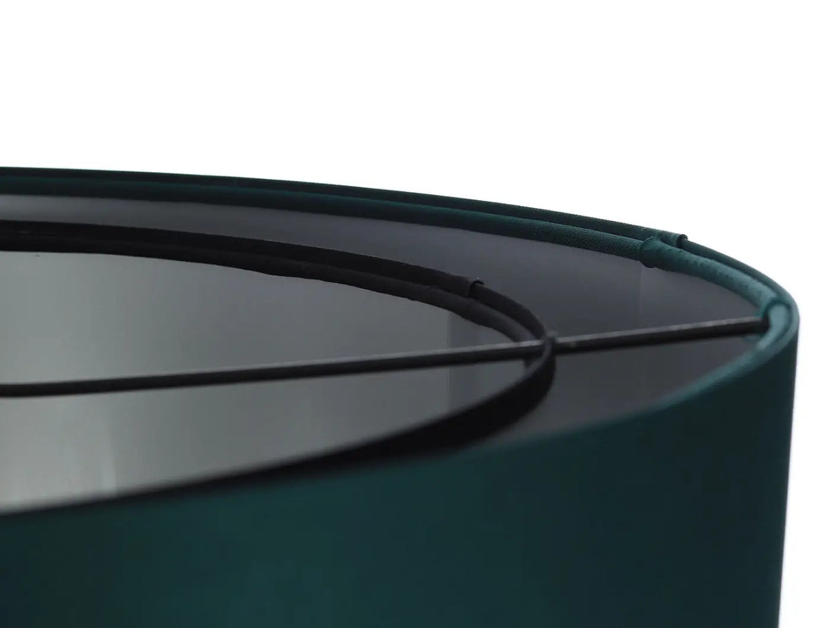 Suspension Luminaire | Duo (Vert Foncé/Argent)