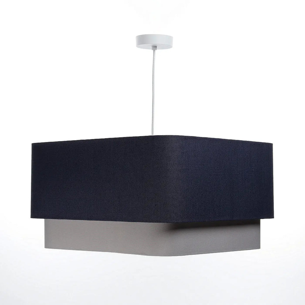 Suspension Luminaire | KWADRO DUO (Bleu Marine)