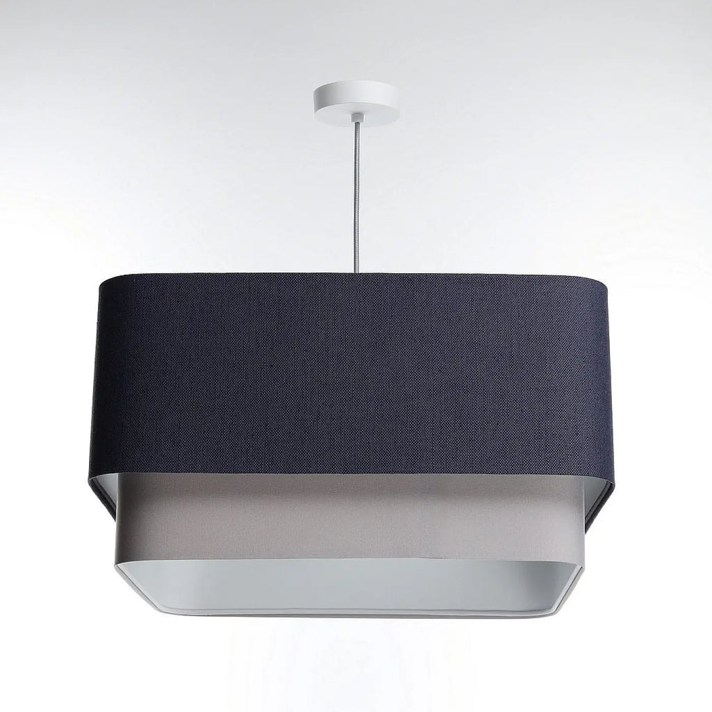 Suspension Luminaire | KWADRO DUO (Bleu Marine)