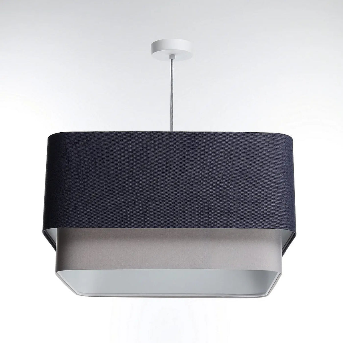 Suspension Luminaire | KWADRO DUO (Bleu Marine)