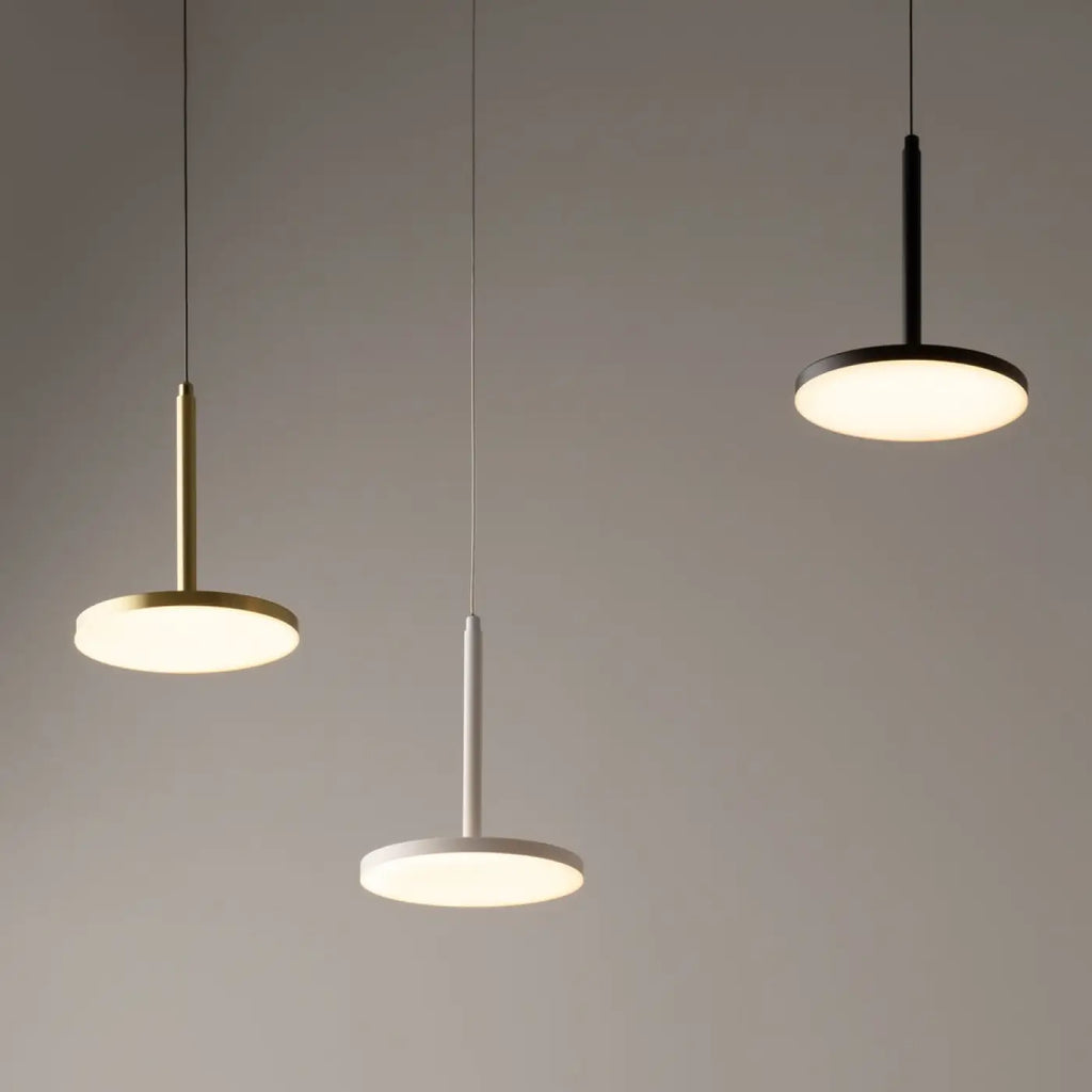 Suspension Luminaire | PLATO (Disque Vertical)