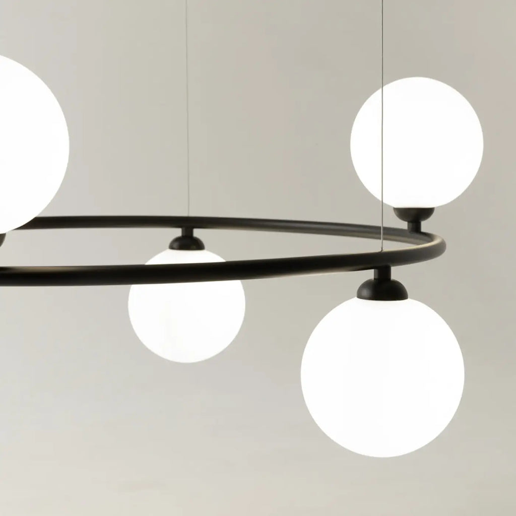 Suspension Luminaire | RING (Cercle À Globes)