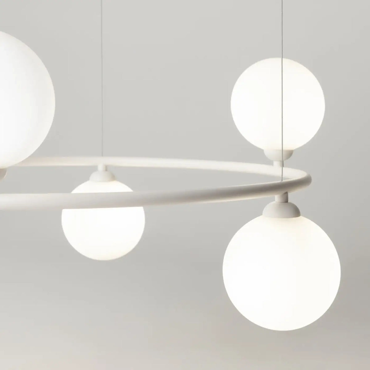 Suspension Luminaire | RING (Cercle À Globes)