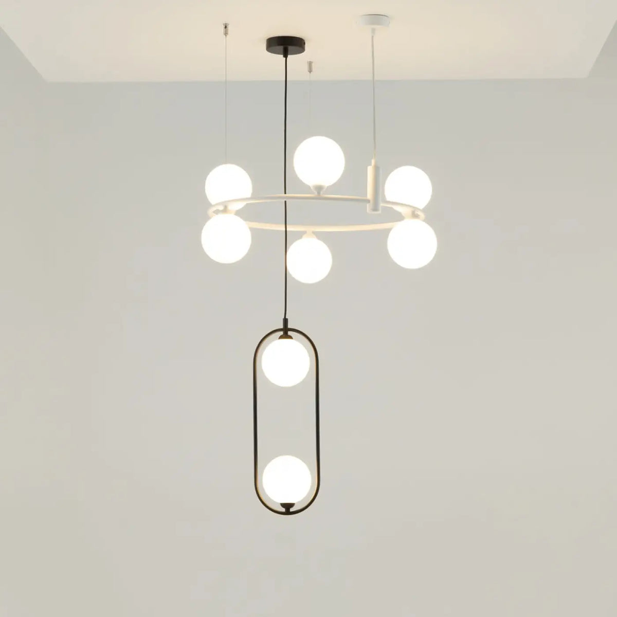 Suspension Luminaire | RING (Cercle À Globes)
