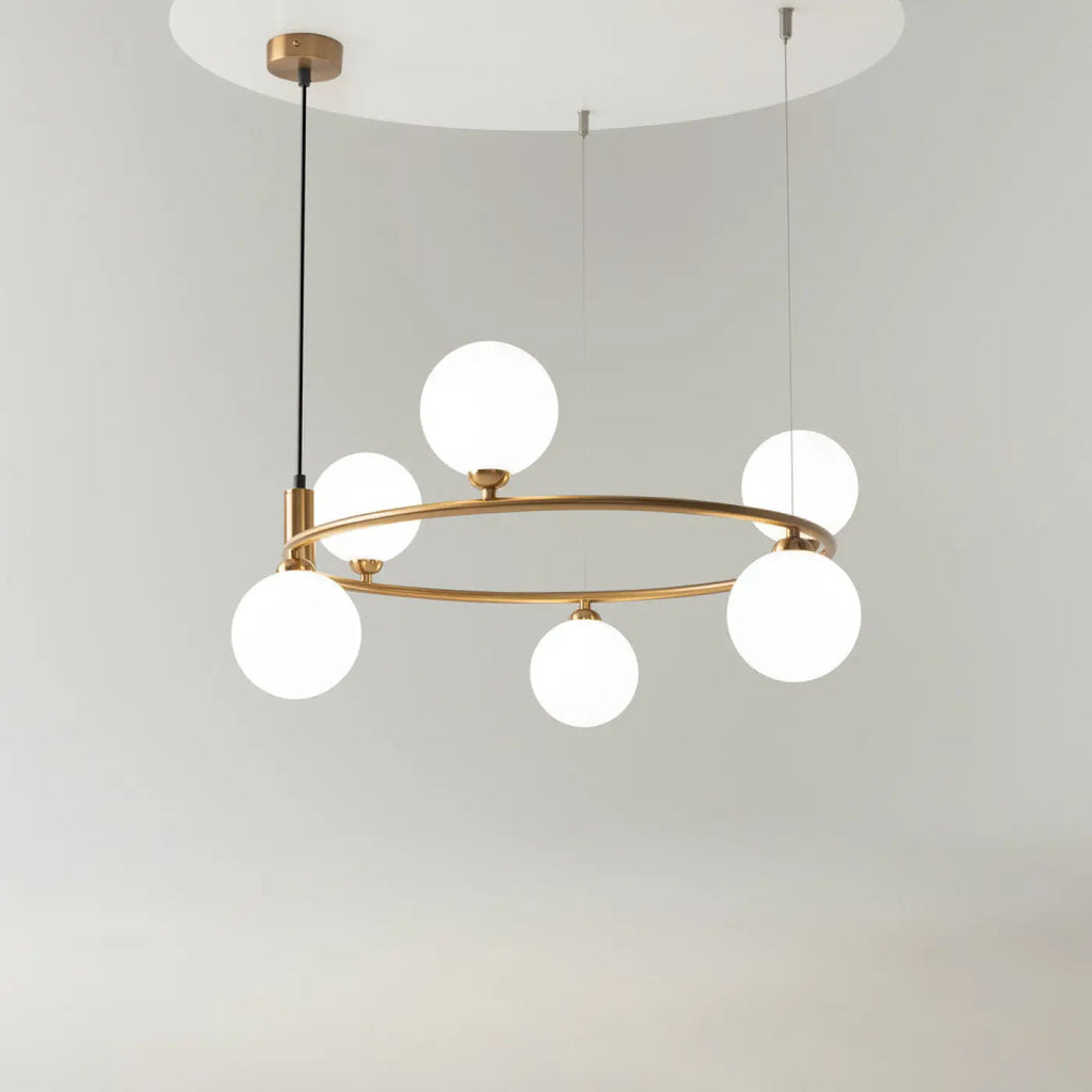 Suspension Luminaire | RING (Cercle À Globes)