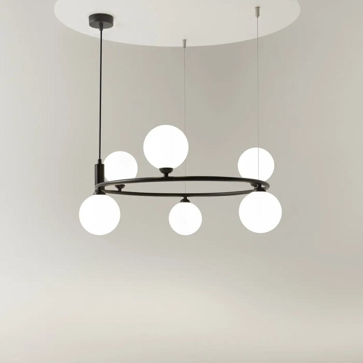 Suspension Luminaire | RING (Cercle À Globes)