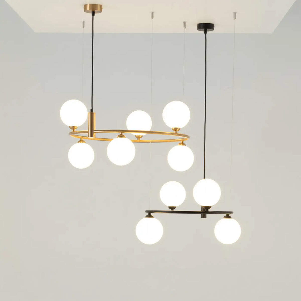 Suspension Luminaire | RING (Cercle À Globes)