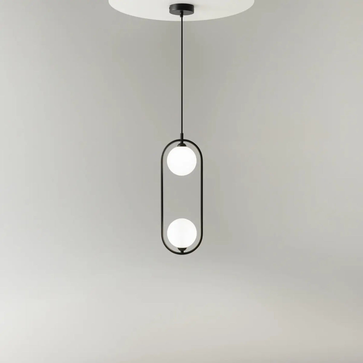 Suspension Luminaire | RING (Deux Globes Verticale)