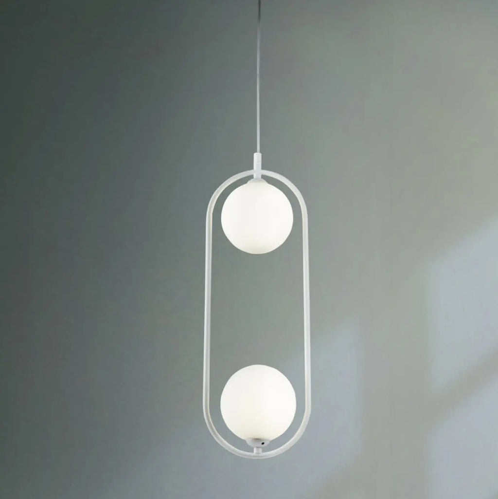 Suspension Luminaire | RING (Deux Globes Verticale)