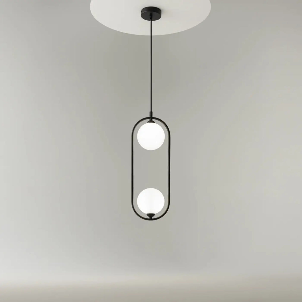 Suspension Luminaire | RING (Deux Globes Verticale)