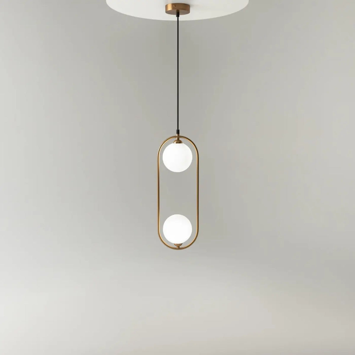 Suspension Luminaire | RING (Deux Globes Verticale)