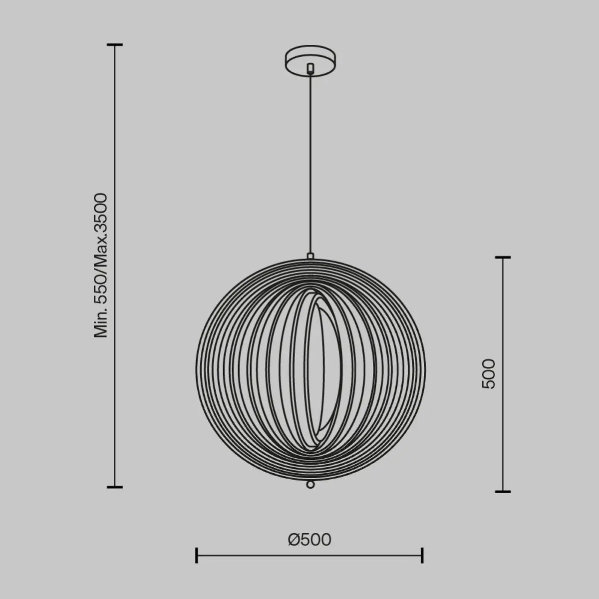 Suspension Luminaire | ROOTS (Corolle)