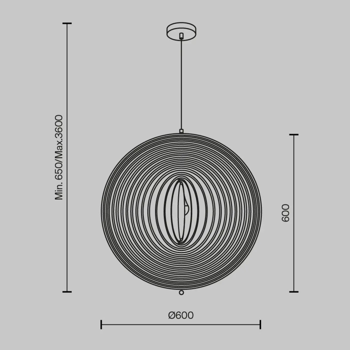 Suspension Luminaire | ROOTS (Corolle)