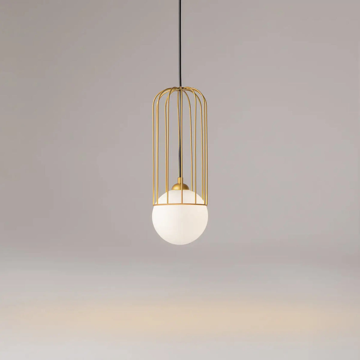 Suspension Luminaire | TELFORD (Cage Dorée)