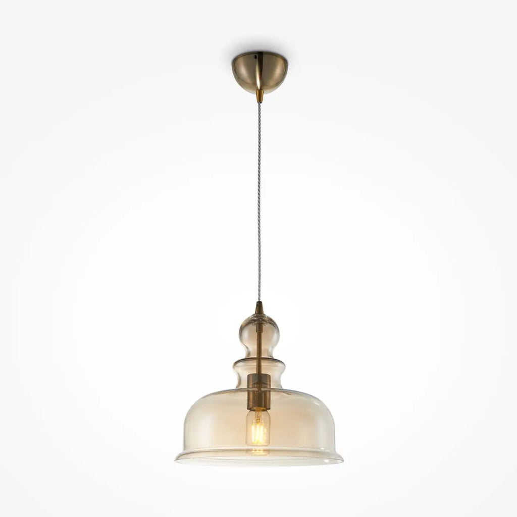 Suspension Luminaire | TONE (Globe Ambré)