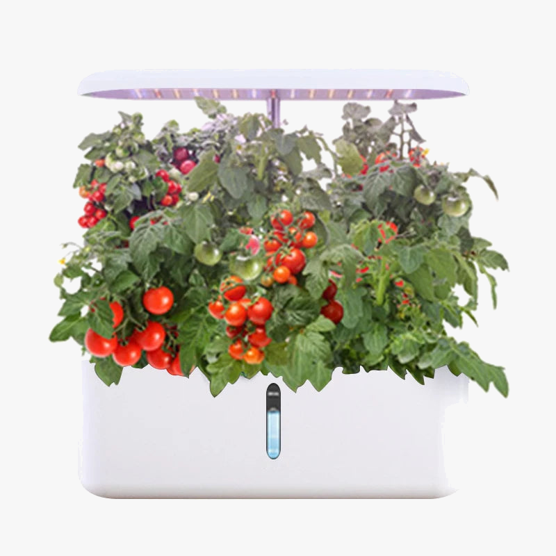système de culture hydroponique intelligent avec lampe de croissance automatique
