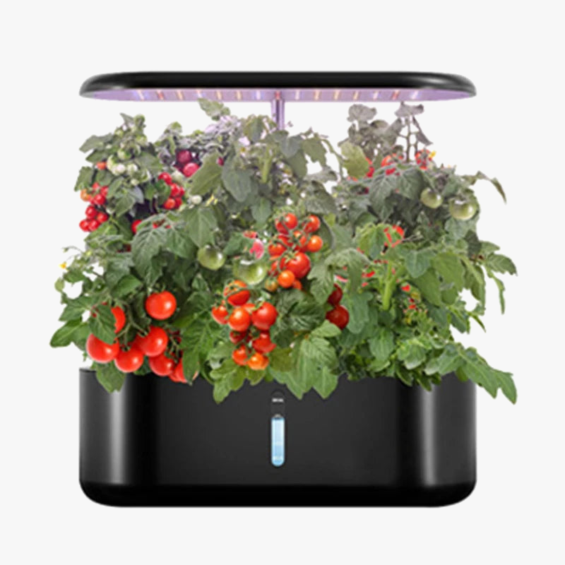 système de culture hydroponique intelligent avec lampe de croissance automatique