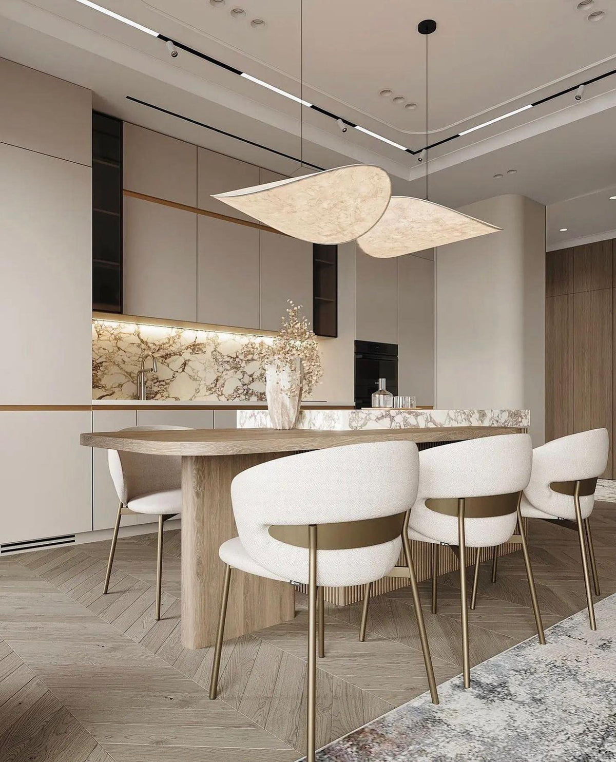 Twist Suspension Lampe Contemporaine Swag - Neutralighting