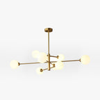 Truva Lustre Bulle Moderne Cuivre Verre Cuivre Salon - 1