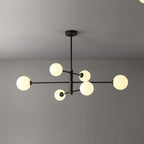 Truva Lustre Bulle Moderne Cuivre Verre Cuivre Salon - 11