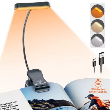 Lampe de lecture rechargeable Éloïse Solstice - La Lumière au Service de la Lecture