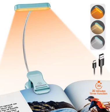 Lampe de lecture rechargeable Éloïse Solstice - La Lumière au Service de la Lecture