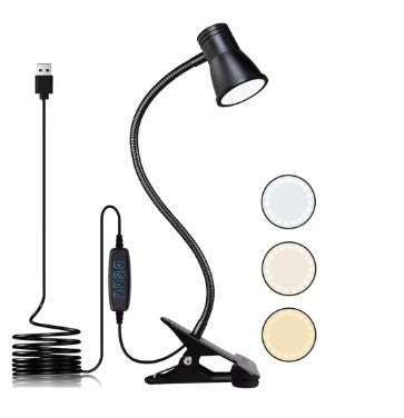 Lampe de lecture style veilleuse Noémie Aquarelle - La Lumière au Service de la Lecture