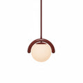 Uveta Lustre Linéaire - 1 Lampe - Rouge