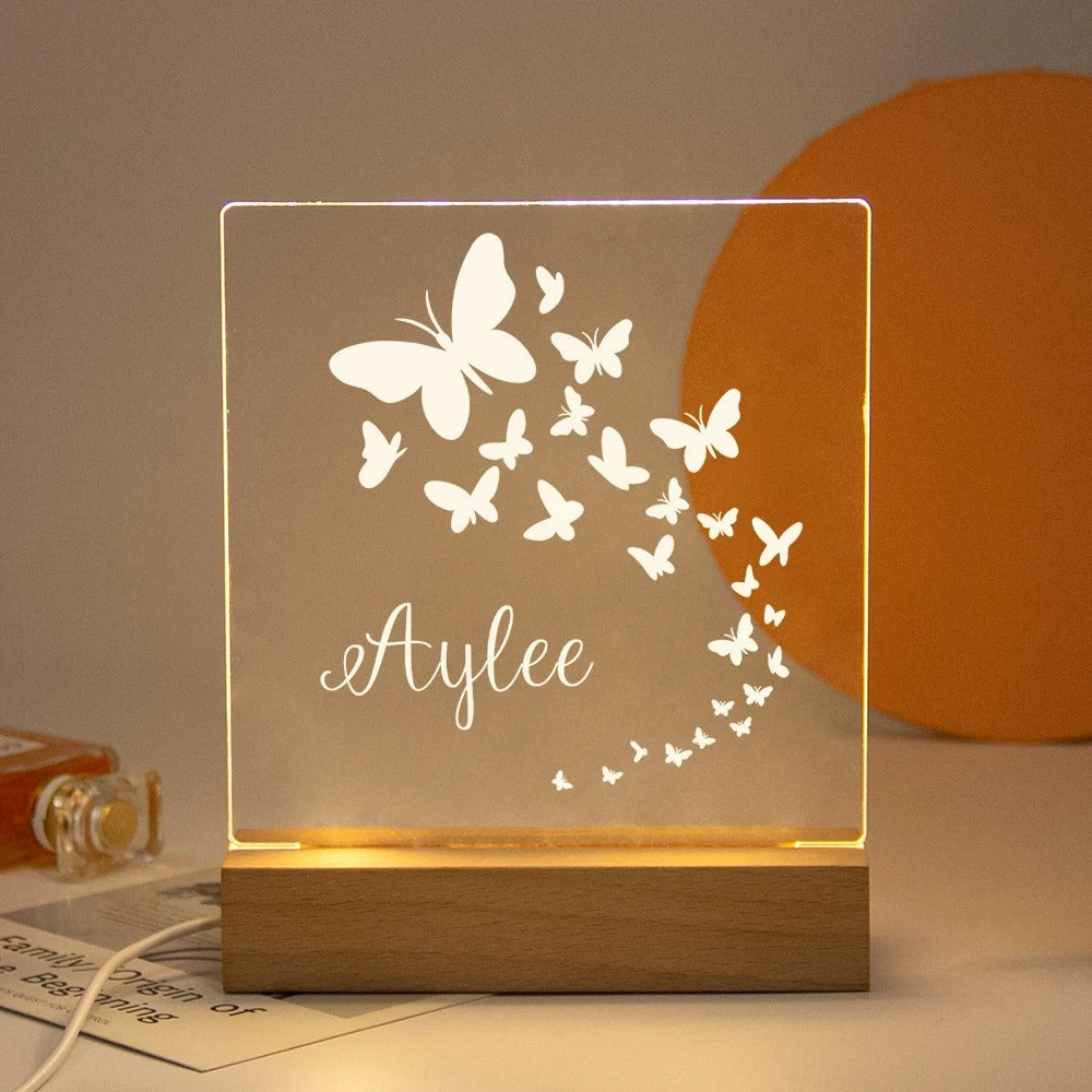Veilleuse Bébé Personnalisable