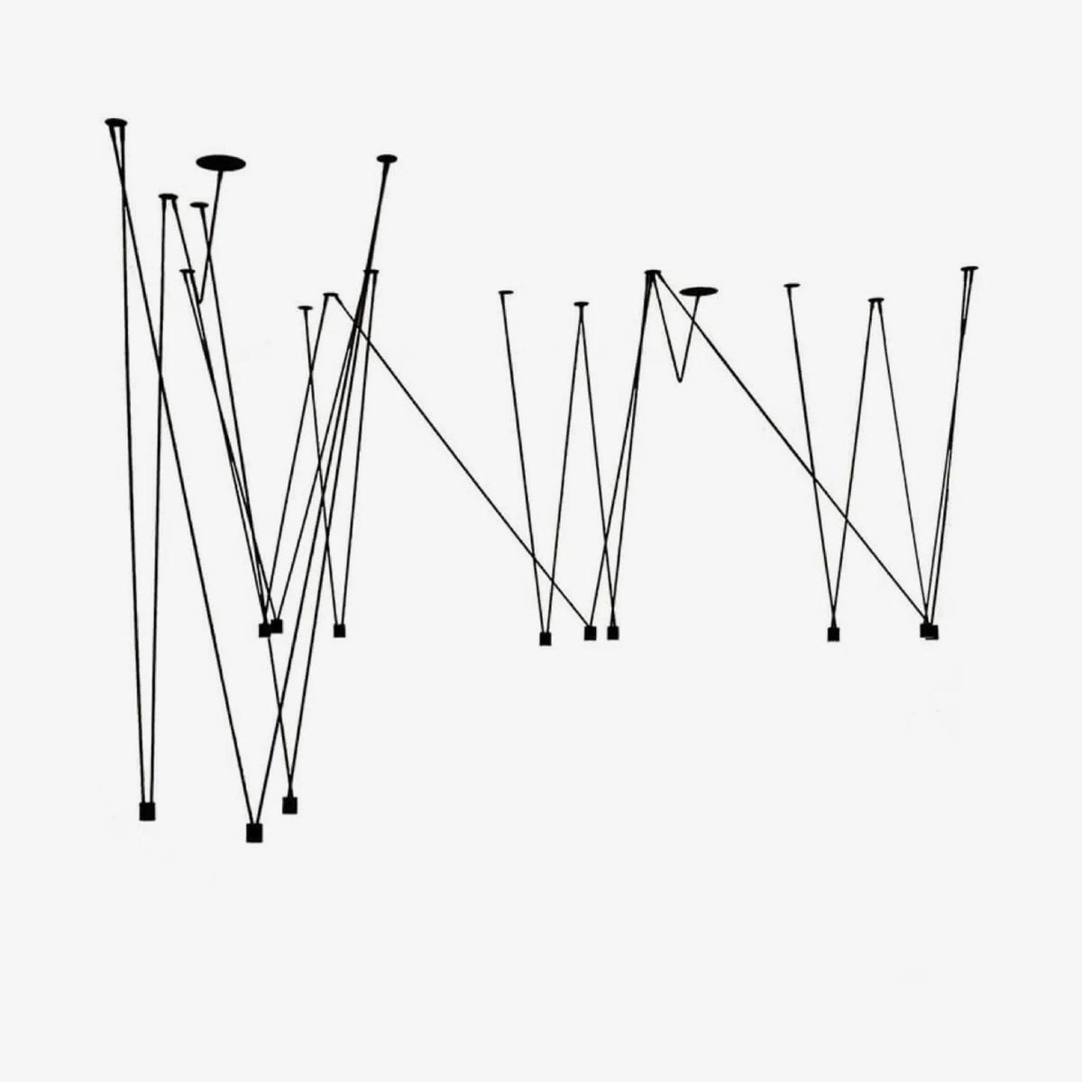 Lustra Collection de Suspensions Lampes Fils Câblés Fins - Neutralighting