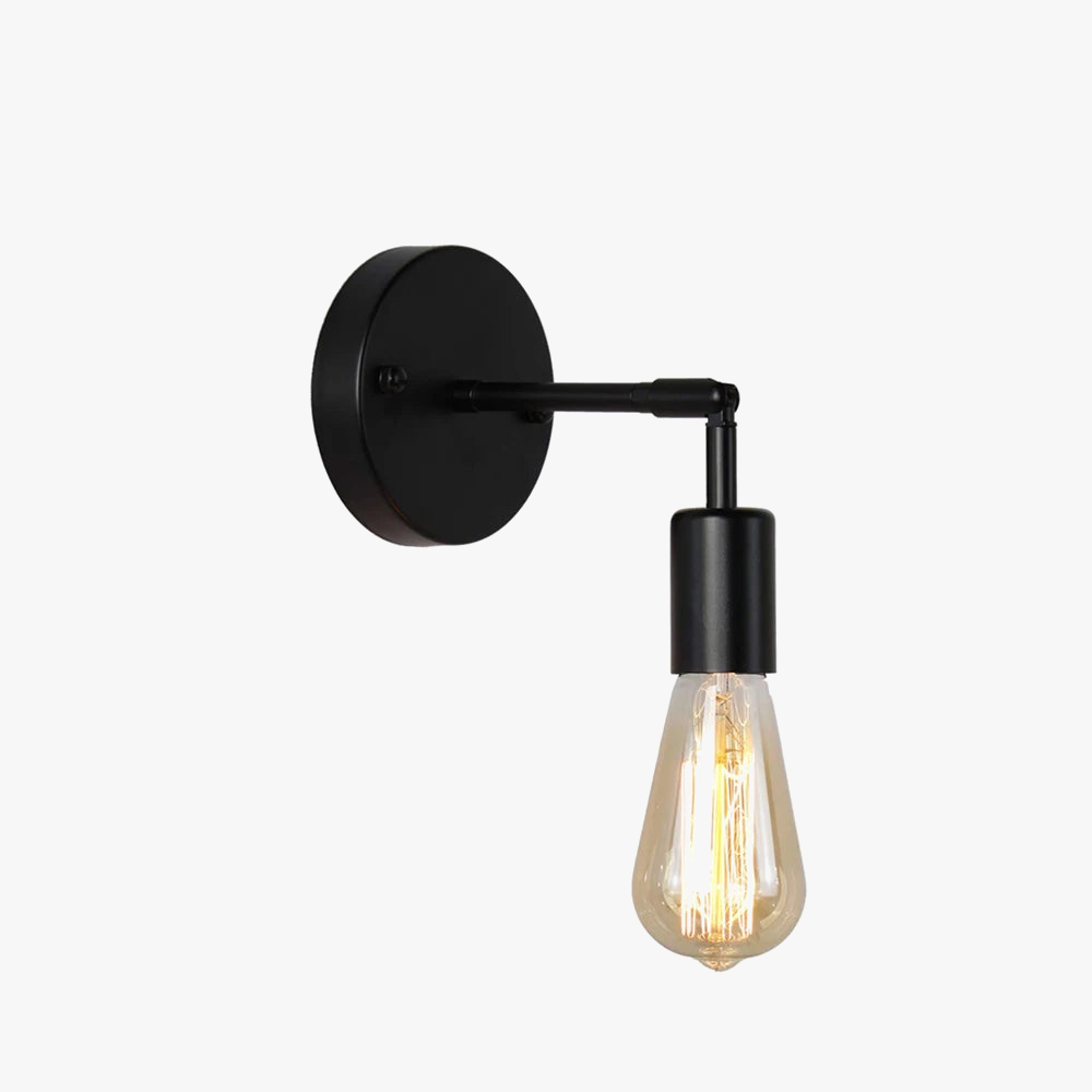 Plafonnier — Vintage applique murale LED lampe 180 ° rotatif industriel E27 chambre chevet salle de bain miroir applique murale vanité luminaire plafonnier