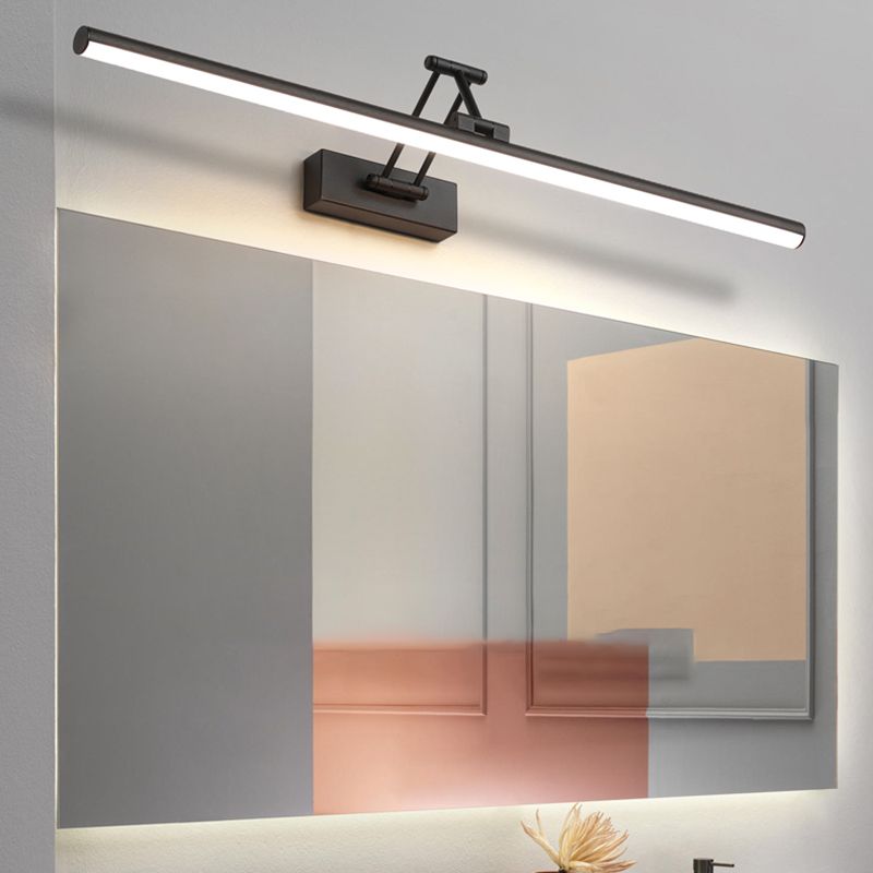 Volo Applique Murale Linéaire Réglable Simple Chambre - 40 cm - Noir - Lumière Froide