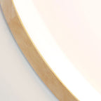 Eilo Plafonnier LED Grande Rond Moderne Bois - Neutralighting