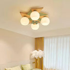 Ewooda Lustra Plafonnier en Bois Naturel Élégant - Neutralighting