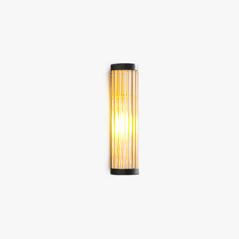 Yoru Applique Murale Semi Cylindrique. Métal/Verre. Extrérieur - 1