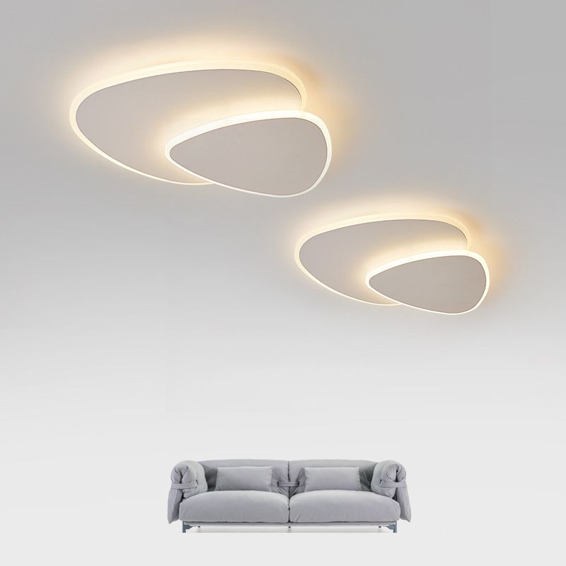 Zeno Plafonnier Triangle Moderne Salon - 9