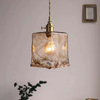 Zina Suspension Géométrique Vintage Verre. Laiton. Salon - 10