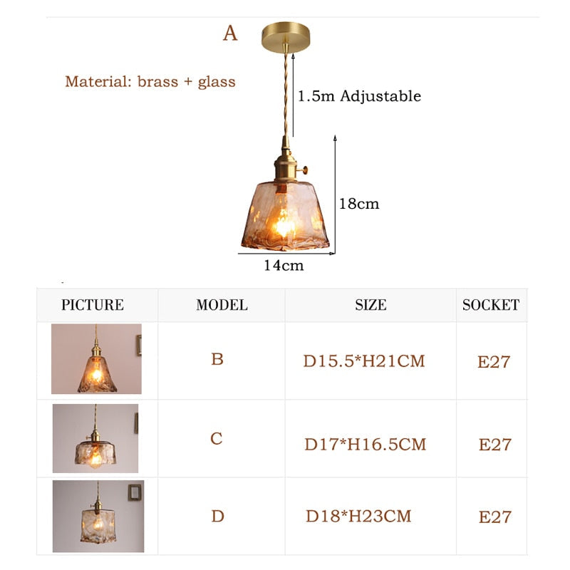 Zina Suspension Géométrique Vintage Verre. Laiton. Salon - 8