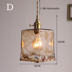 Zina Suspension Géométrique Vintage Verre. Laiton. Salon - 9